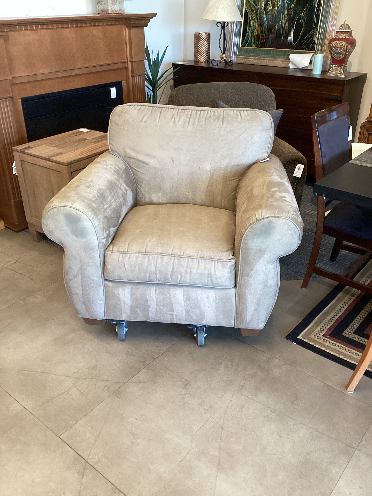 Tan Chair