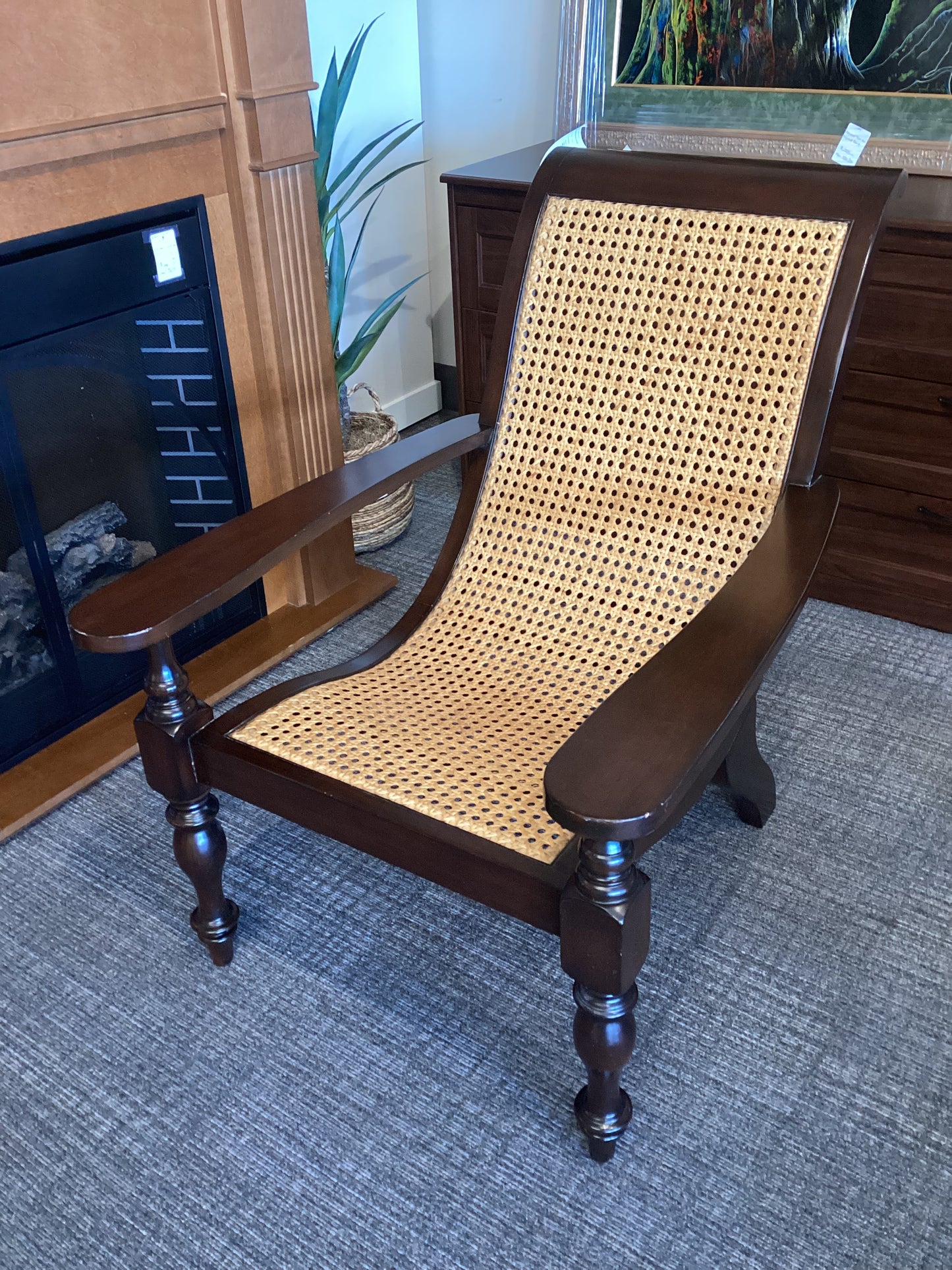 Wicker Lounger