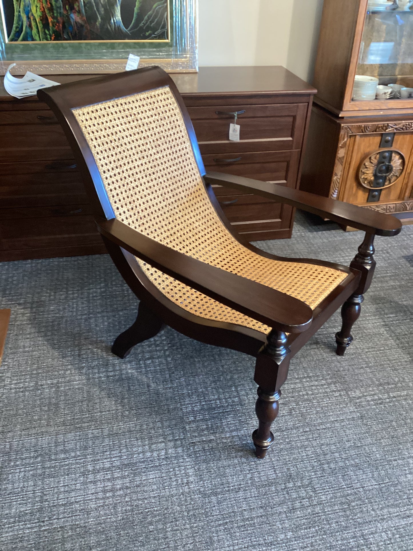 Wicker Lounger