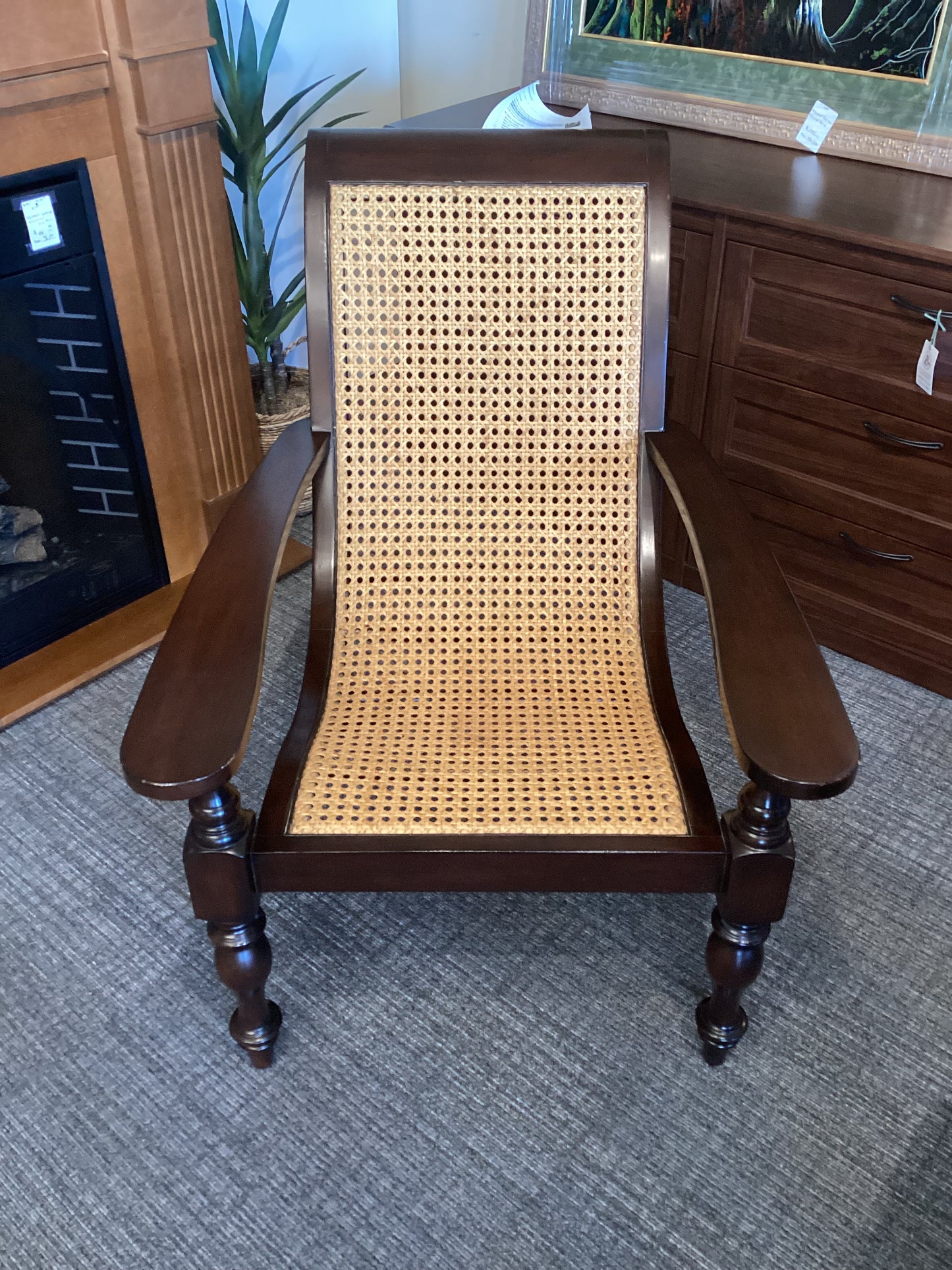 Wicker Lounger