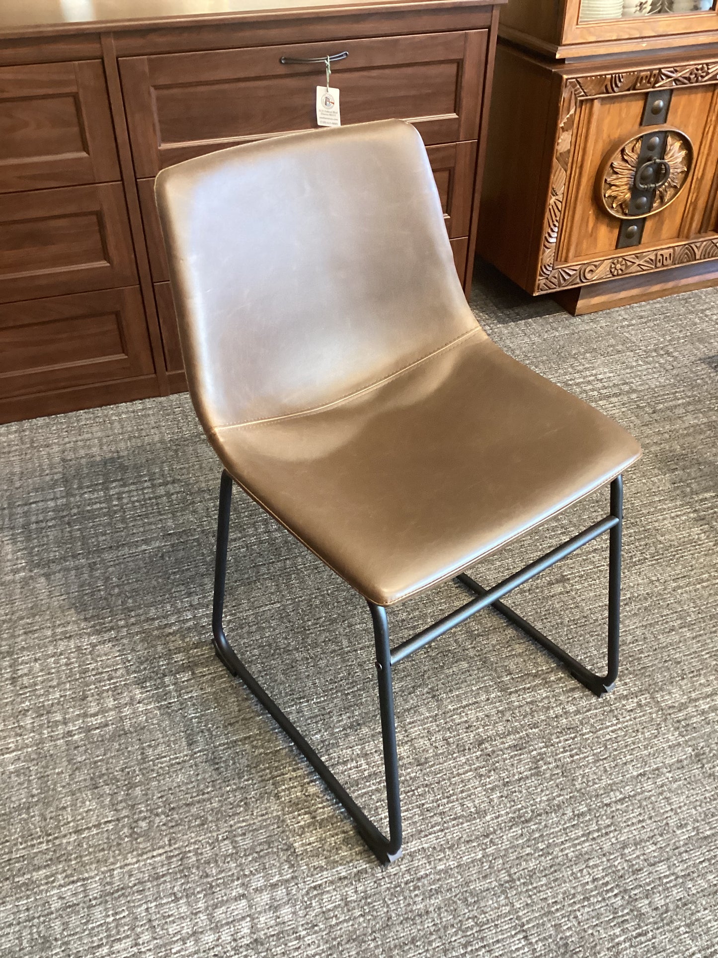 Lonely Brown Chair