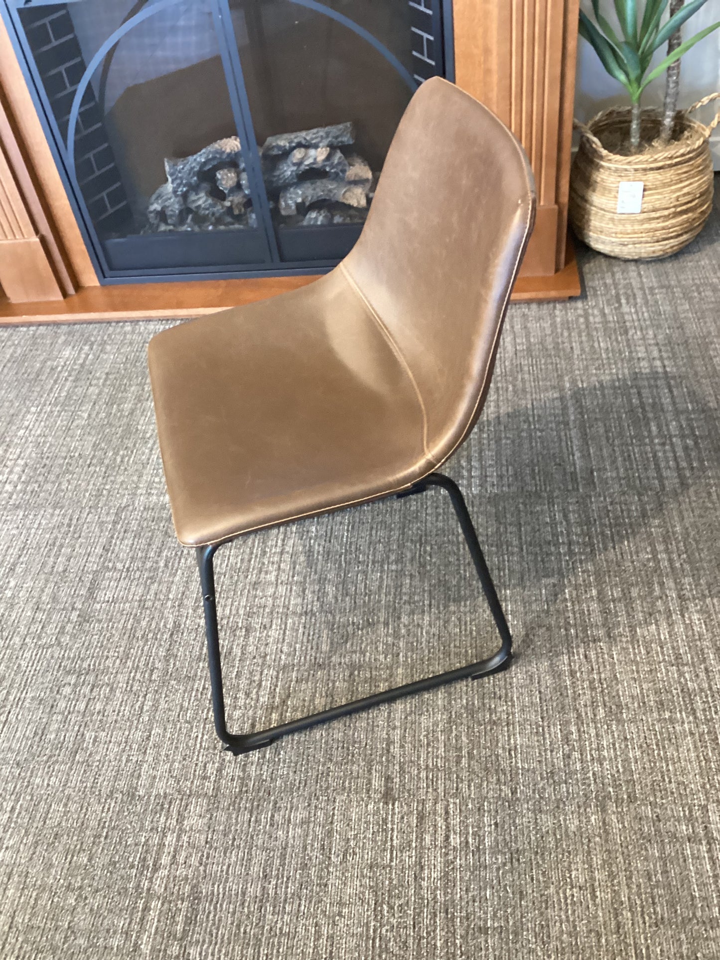 Lonely Brown Chair