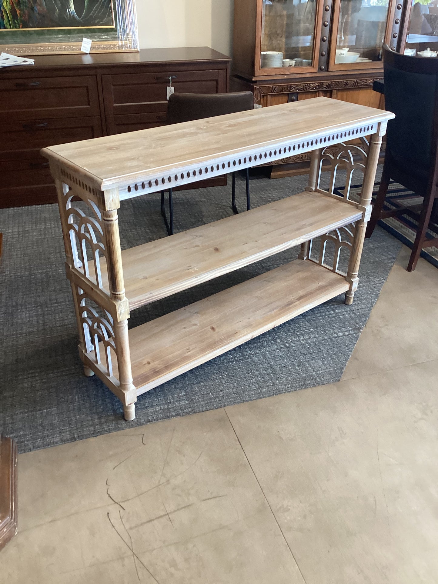 Washed Hall Console