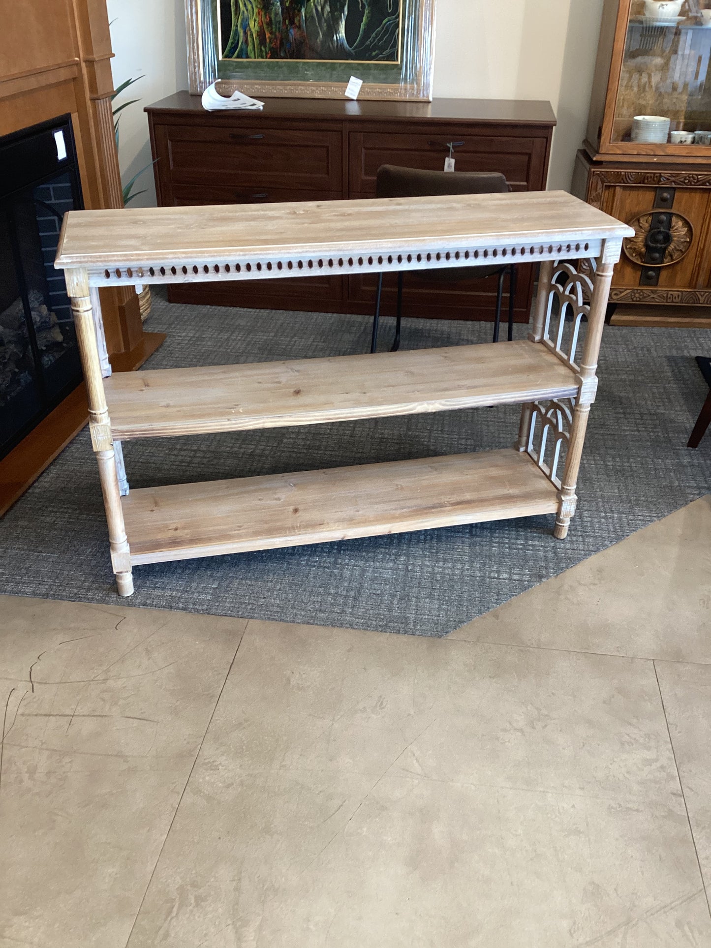Washed Hall Console