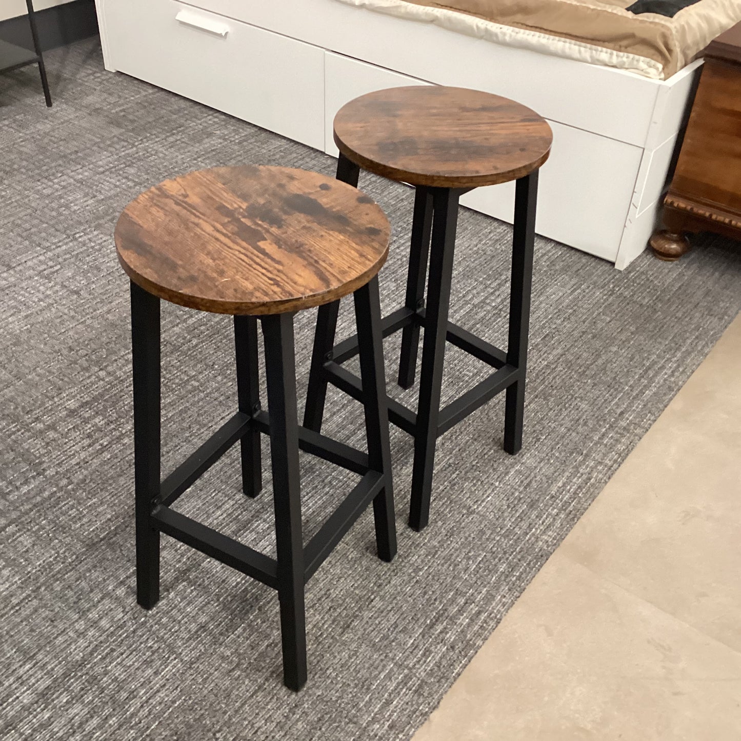 Pair of bar stools