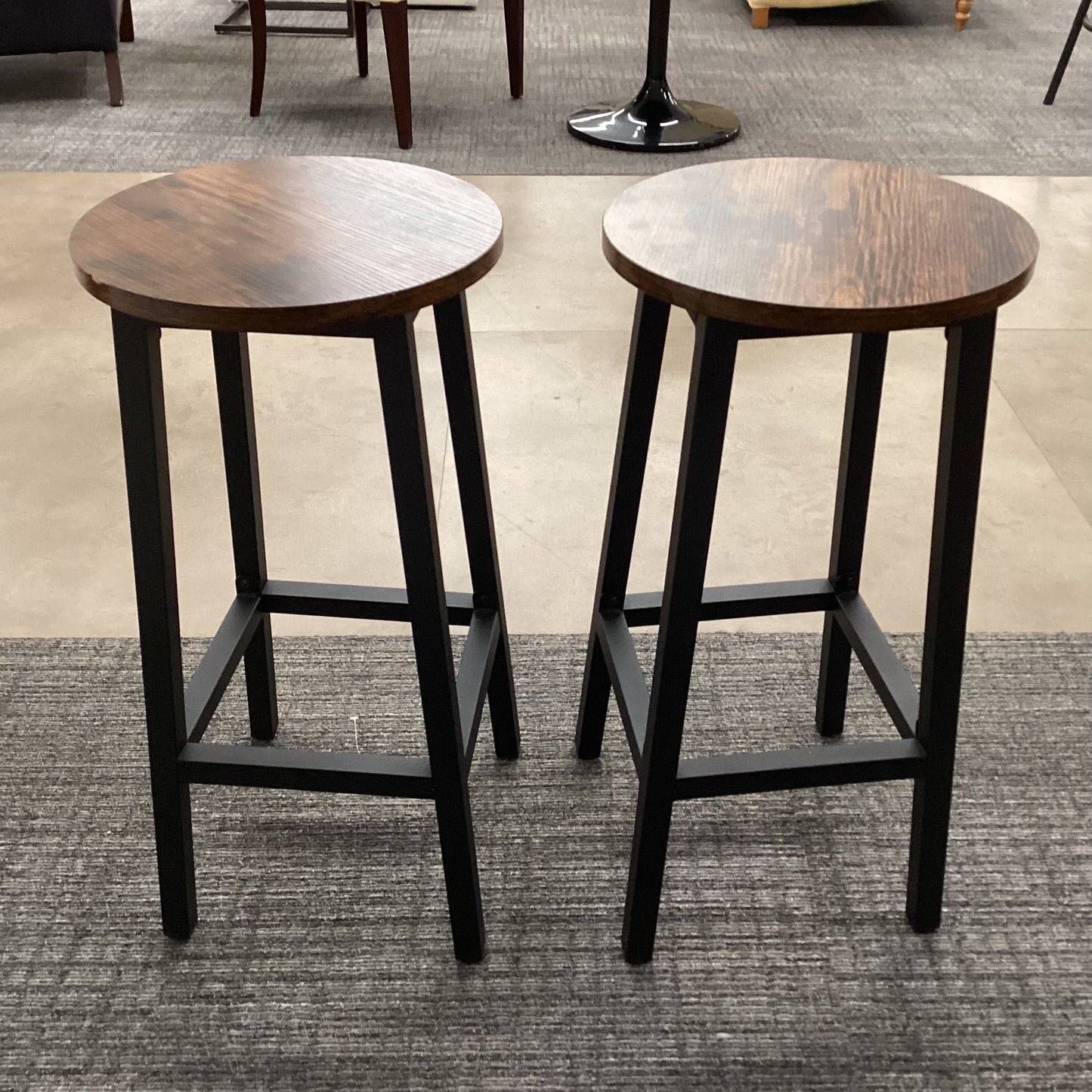 Pair of bar stools