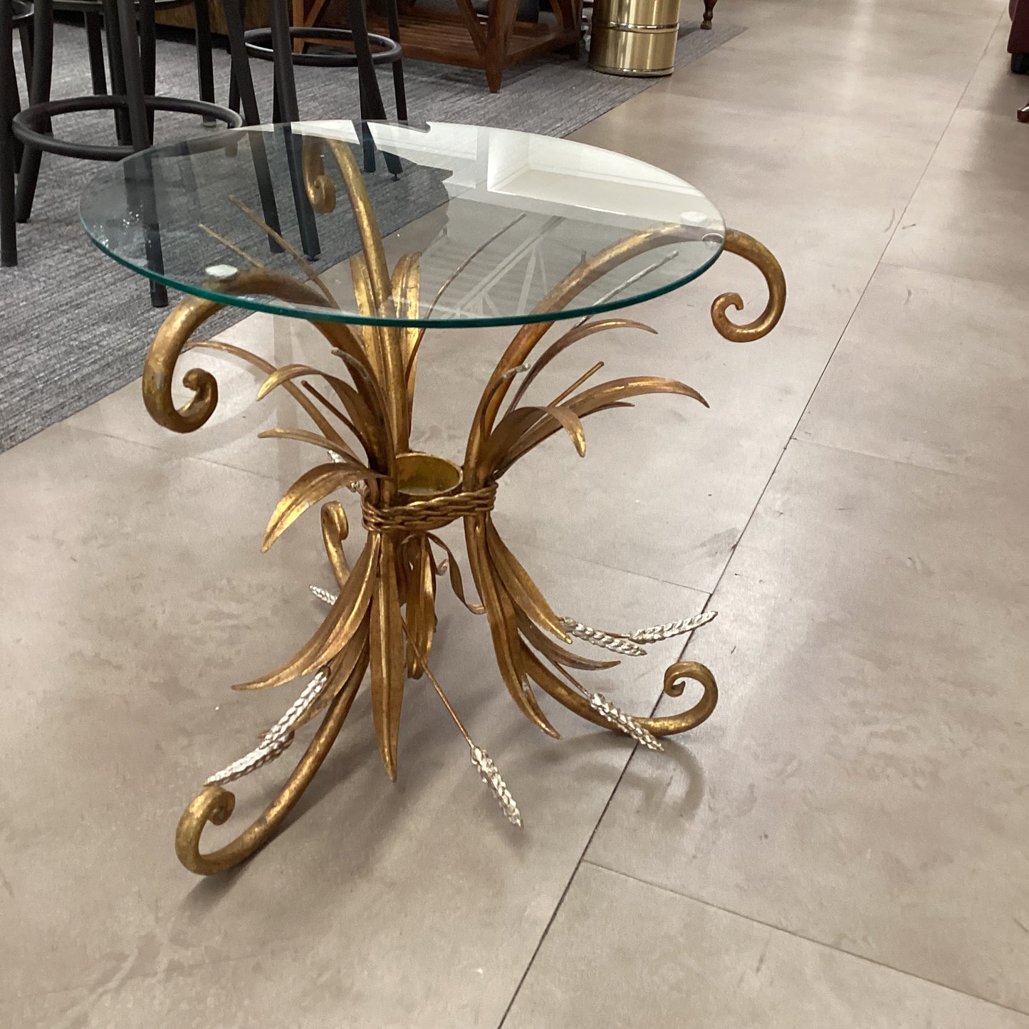 Gold Accent Table