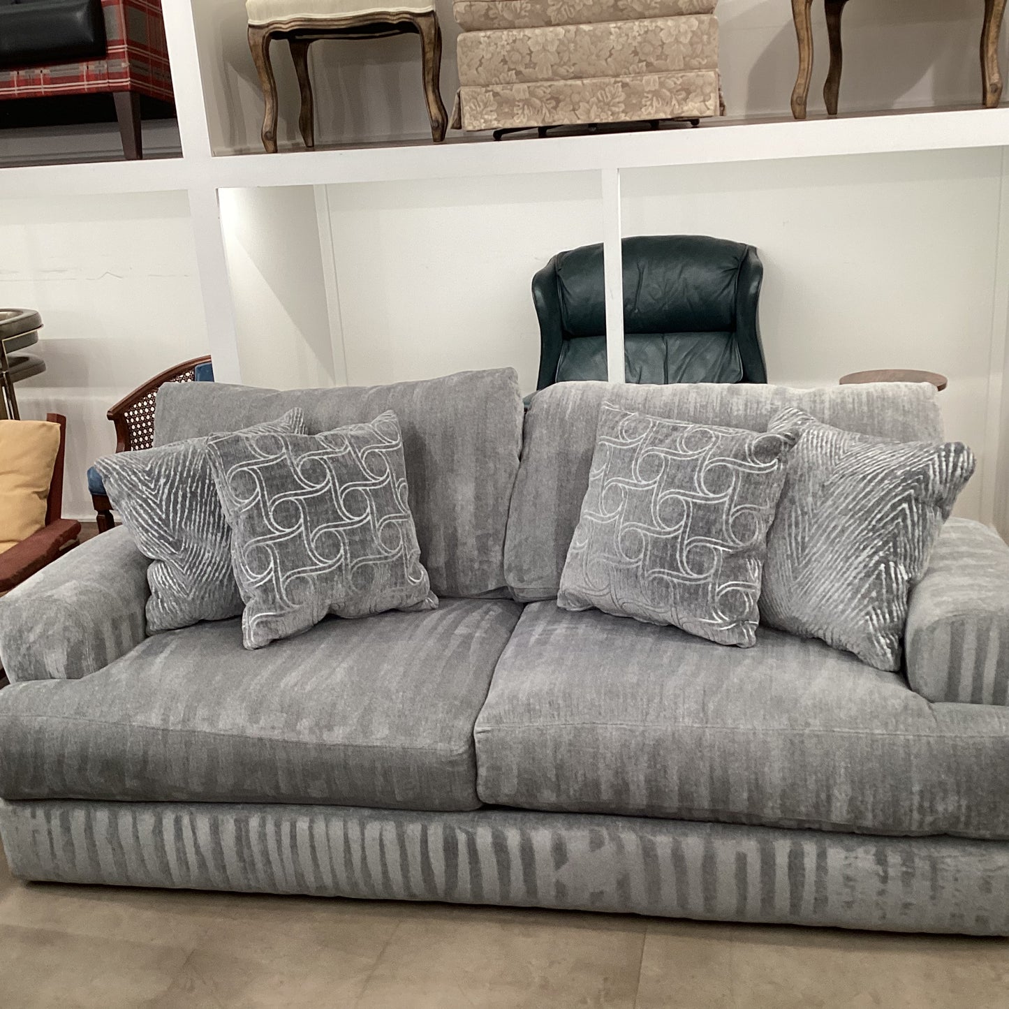 Lamar Shark Gray Sofa