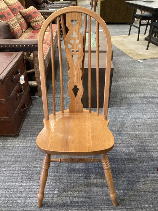 Vintage Windsor Wheel Back Chair