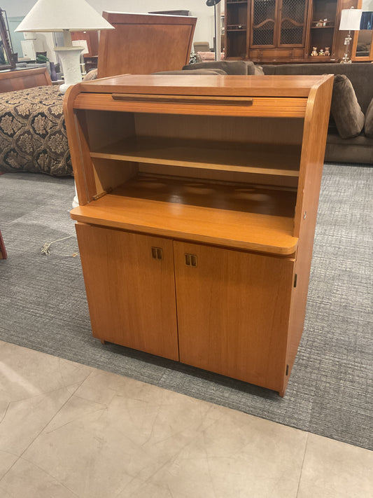 Honey Roll Top Desk
