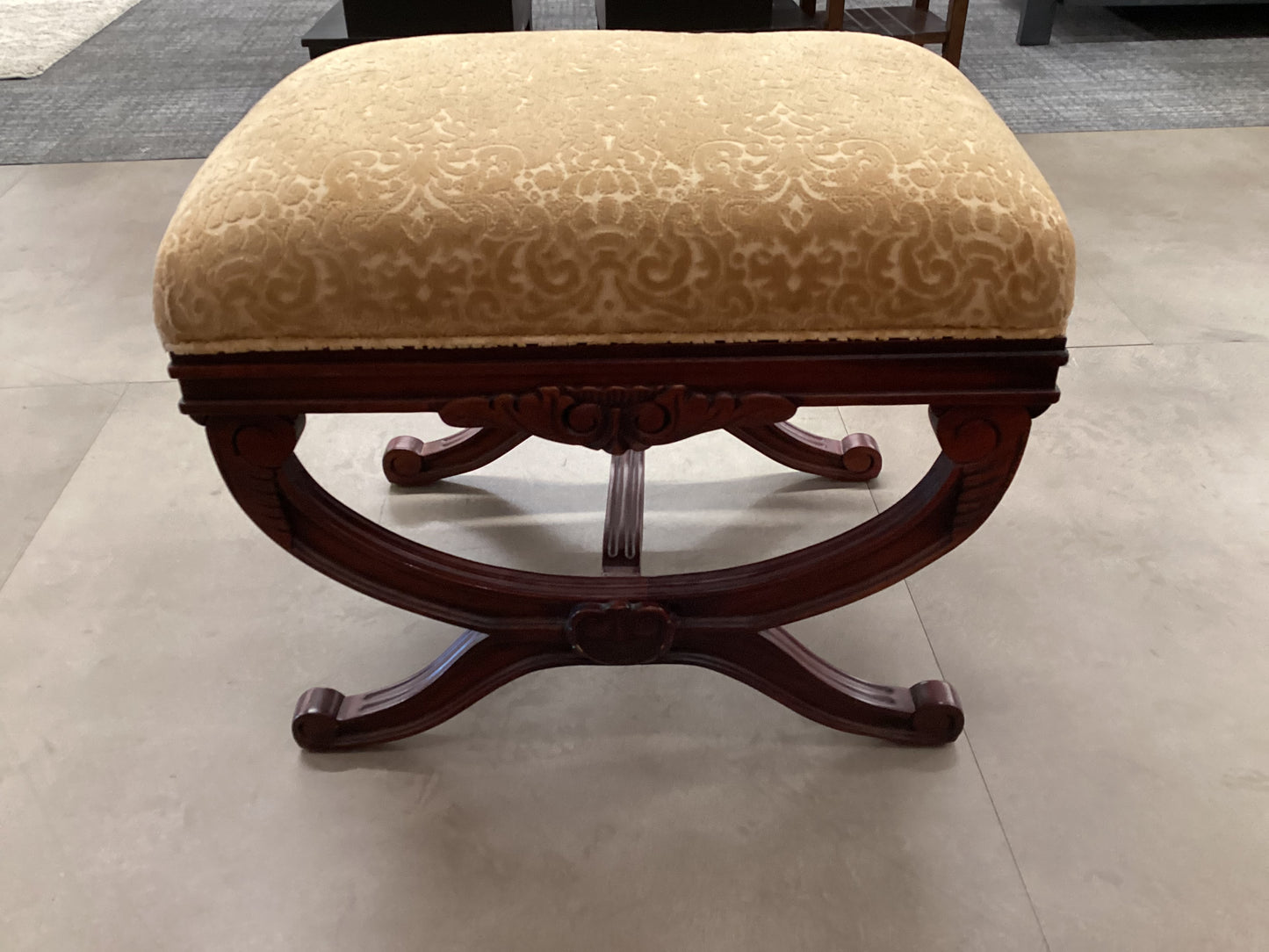 Vintage Sam Moore Ottoman