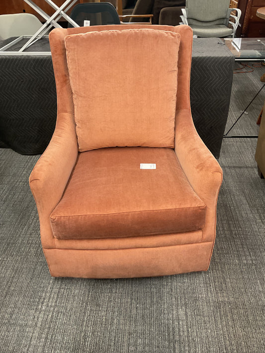 Peach Swivel Chair