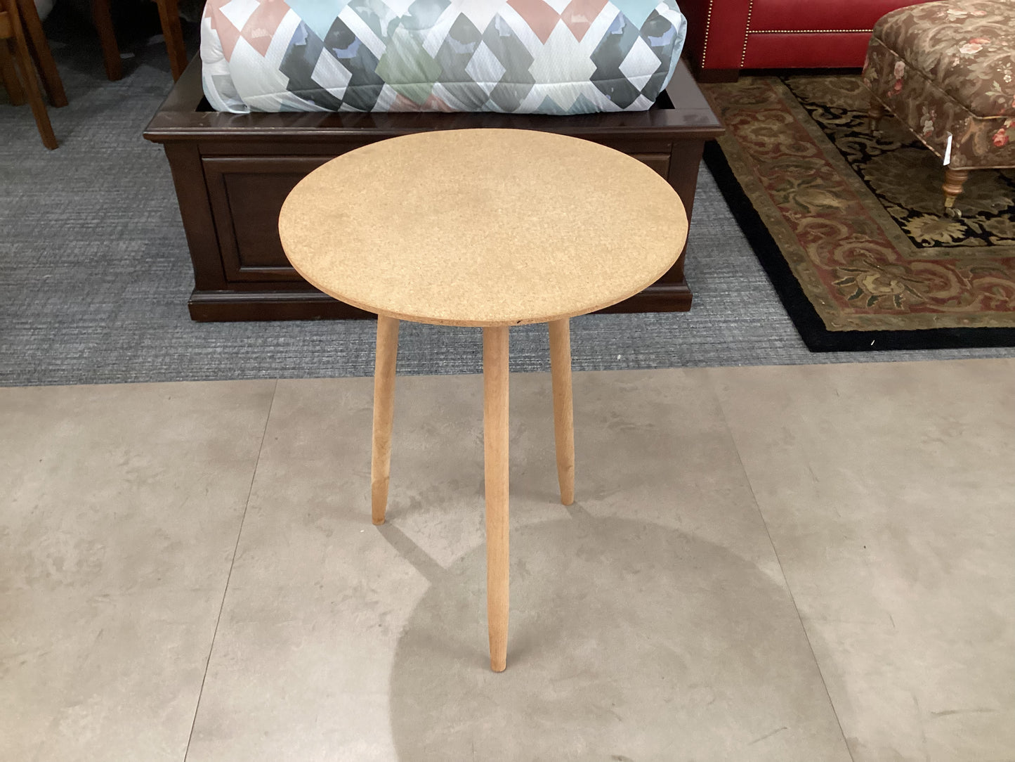 3 Legged Wooden Side Table