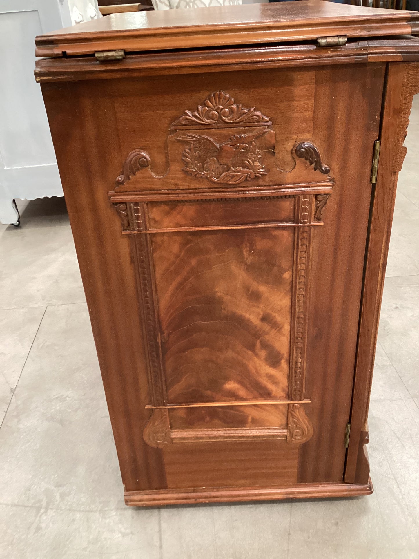 Vintage Sewing Machine Cabinet