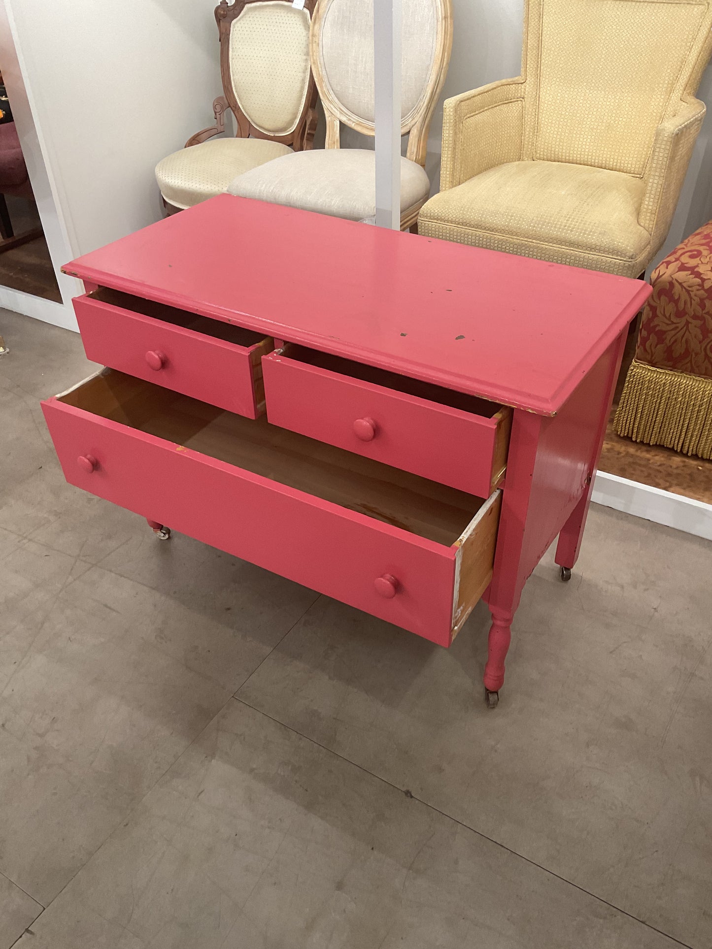 Pretty In Pink Dresser