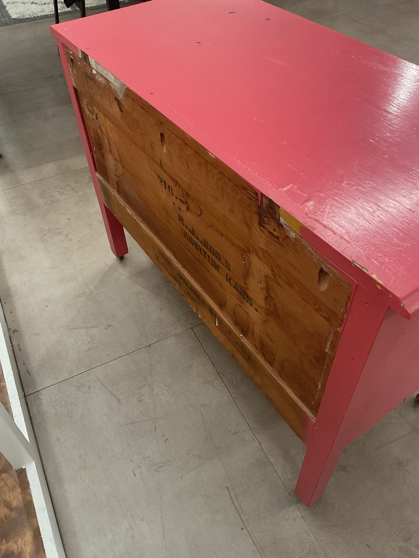 Pretty In Pink Dresser