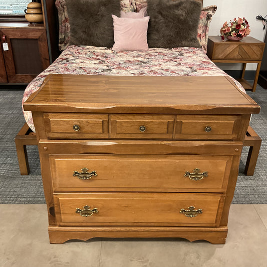 Vintage three drawer dresser