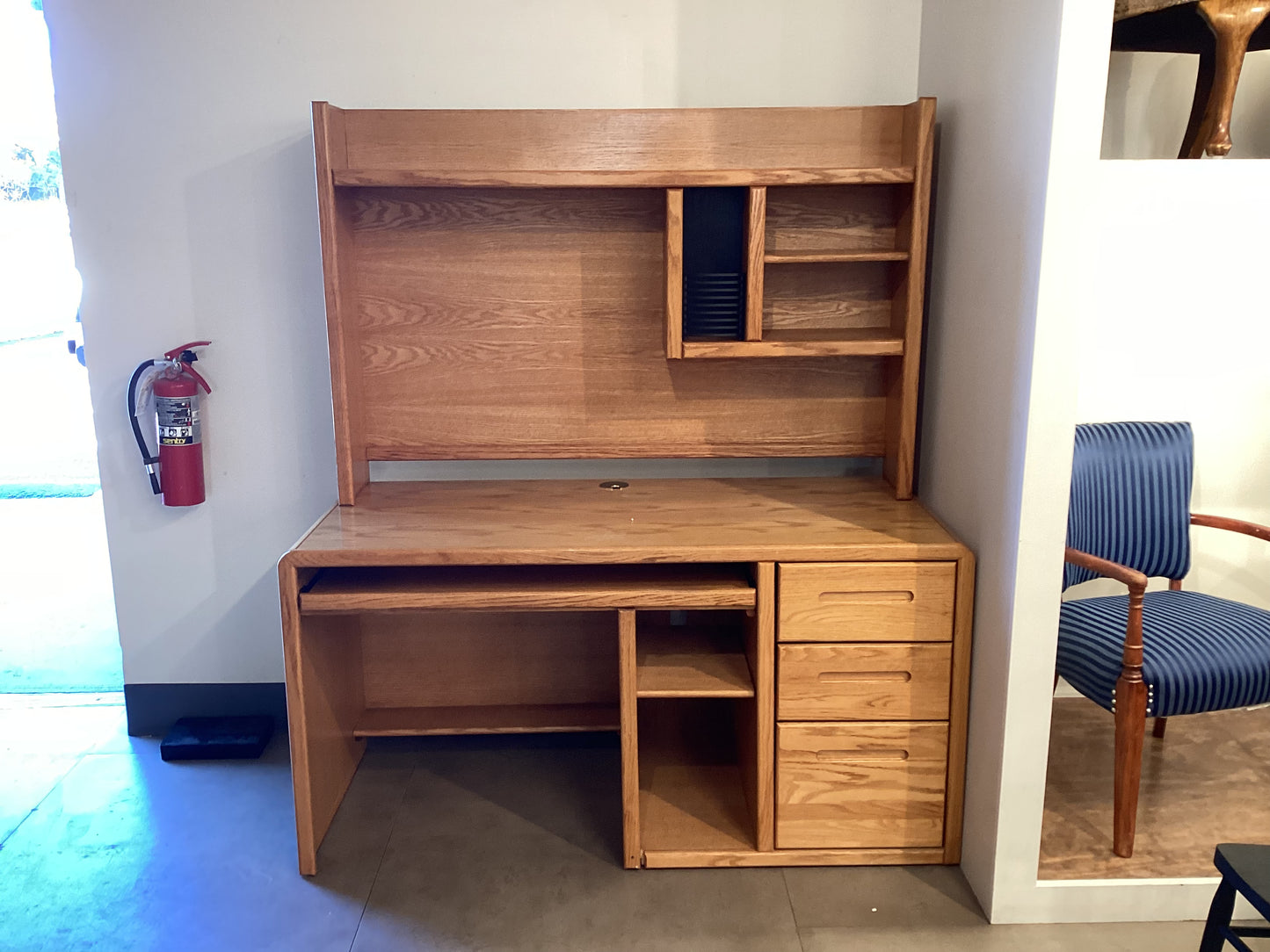 Golden Oak Desk