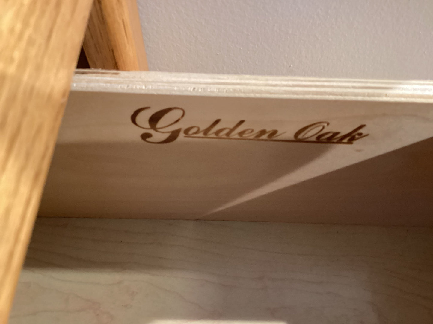 Golden Oak Desk