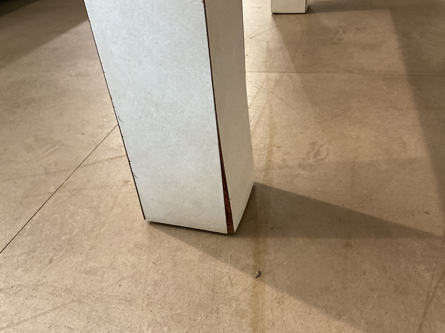 Off White End Table