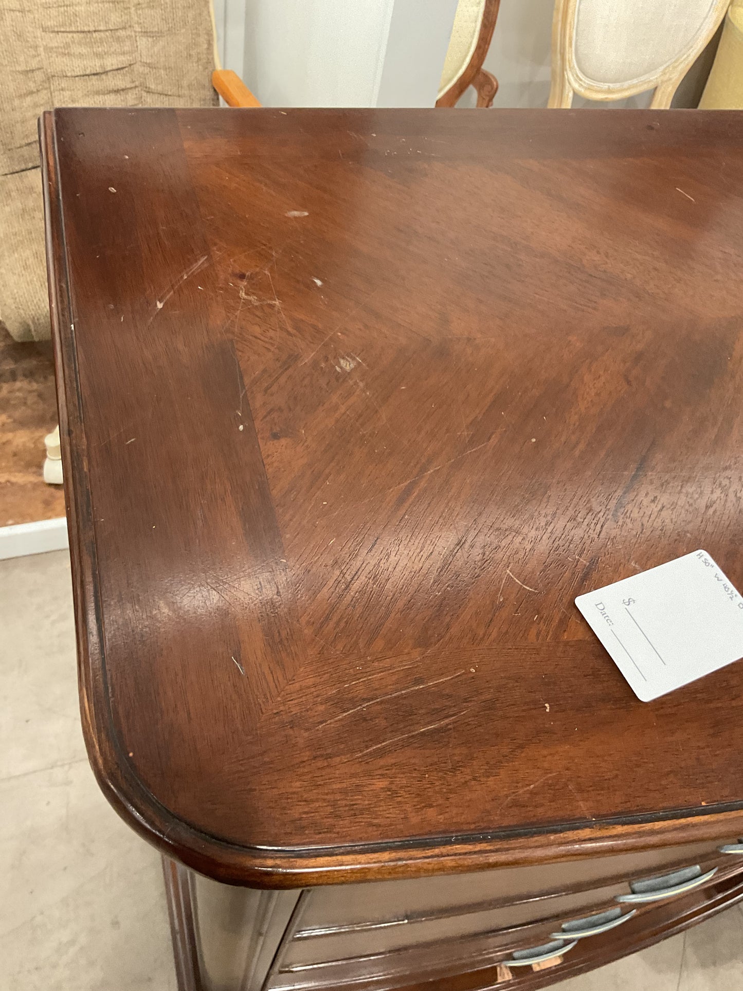 Brown Cherry Dresser