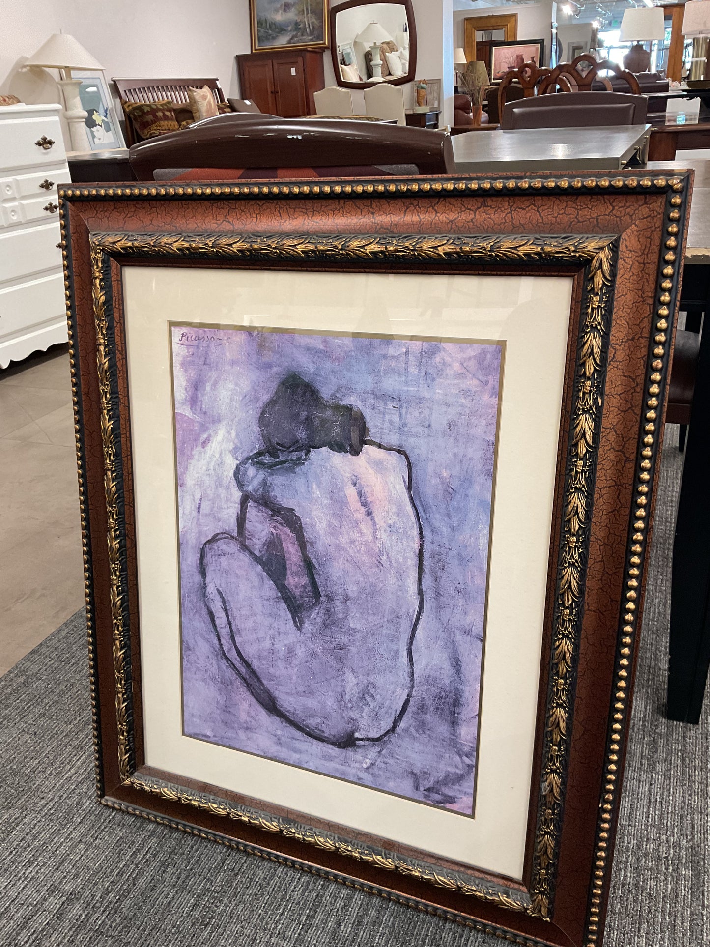 Picasso Blue Period Print