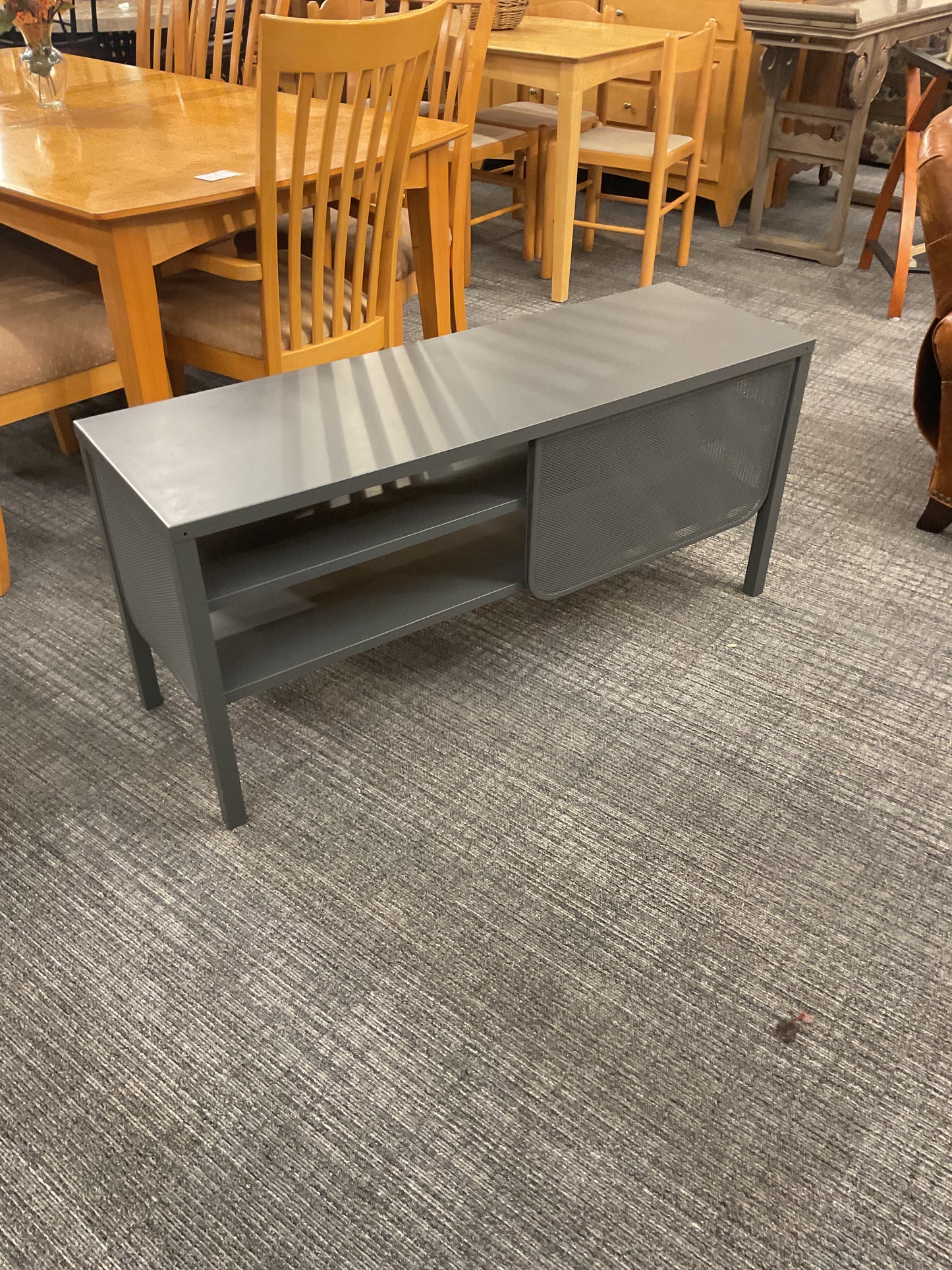 Gray Office Console