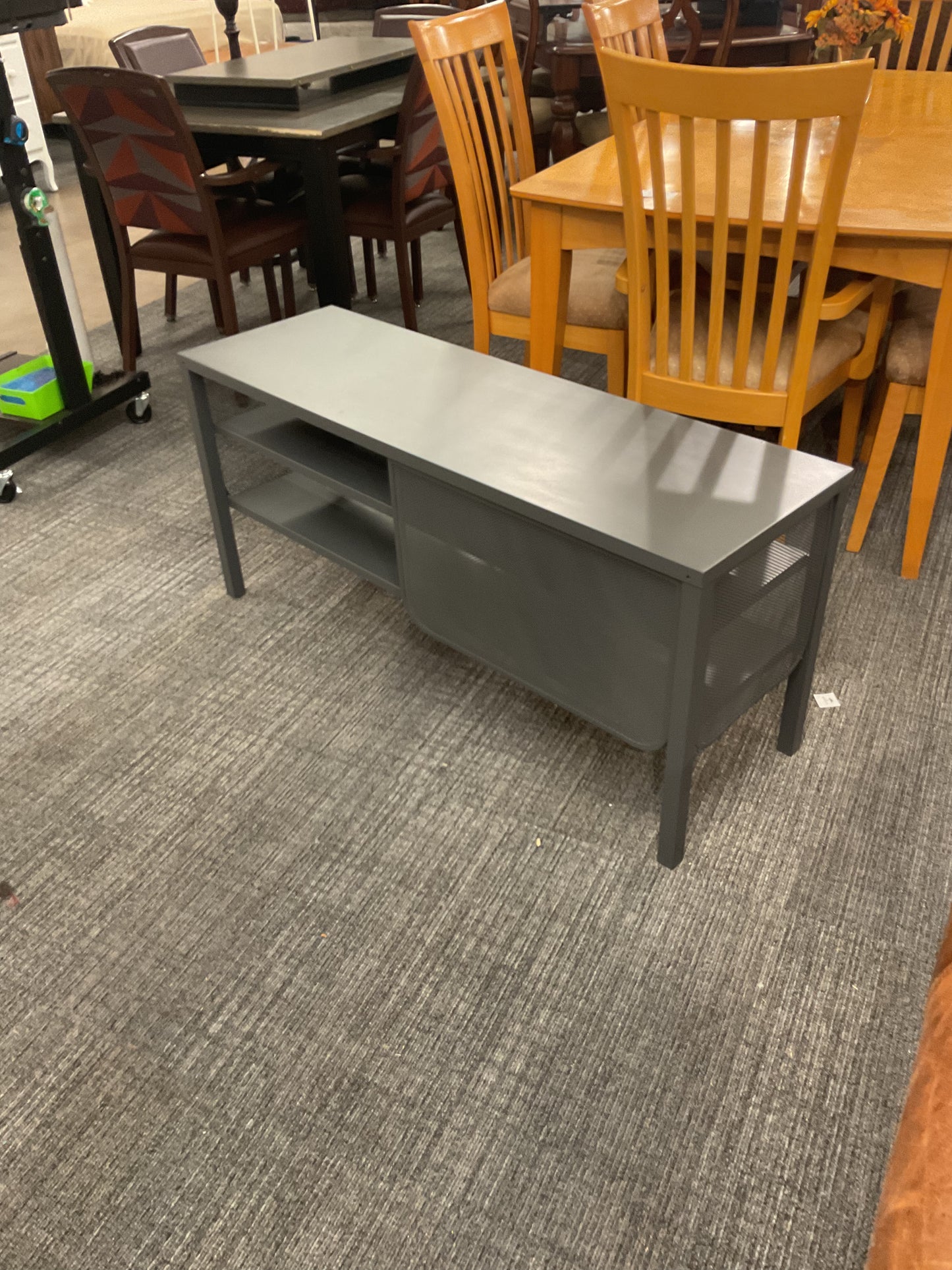 Gray Office Console