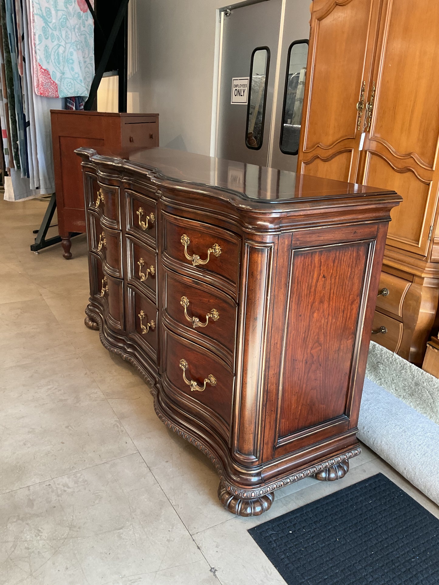 Gold Handle Dresser