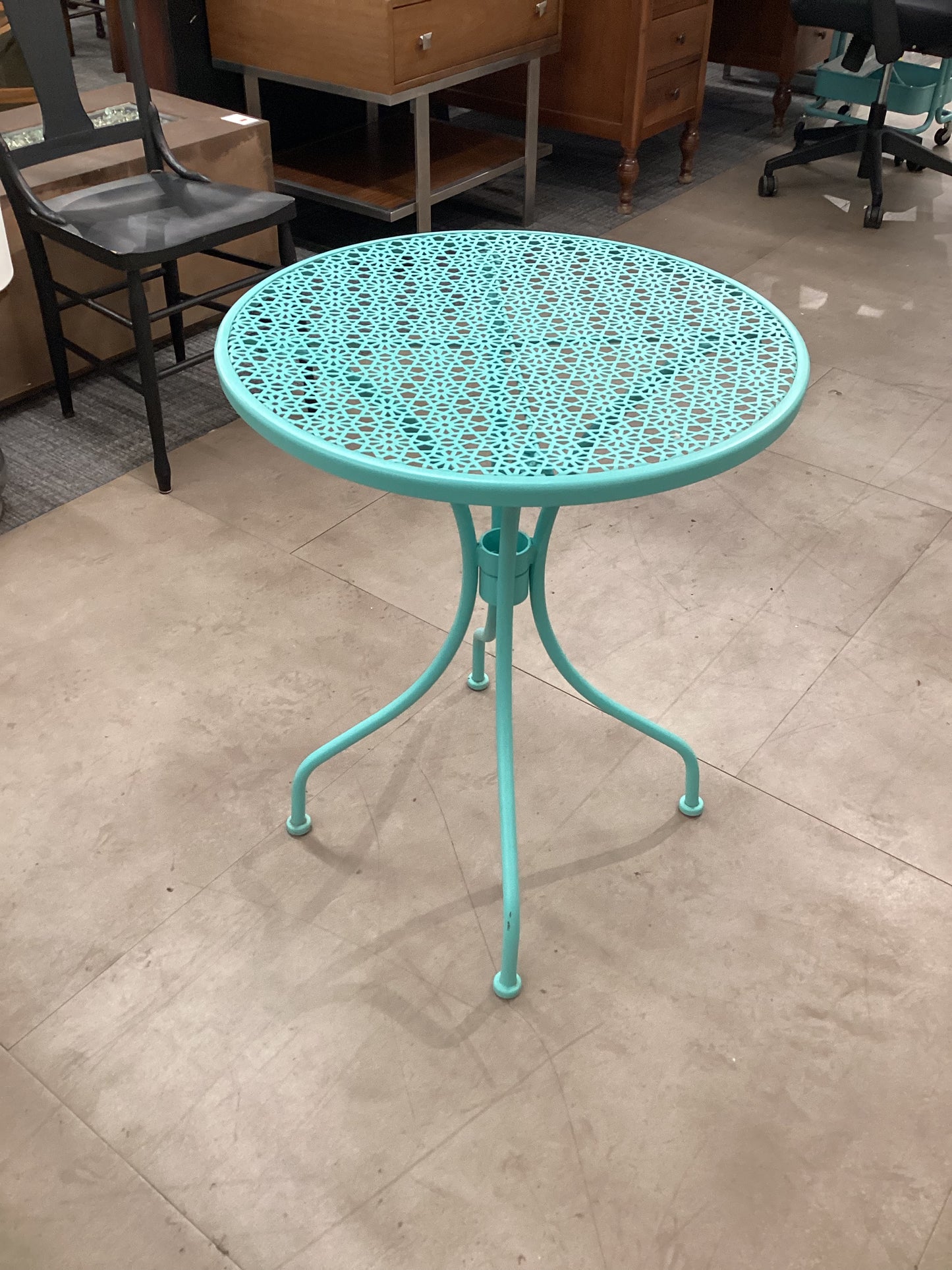 Small outdoor bistro table