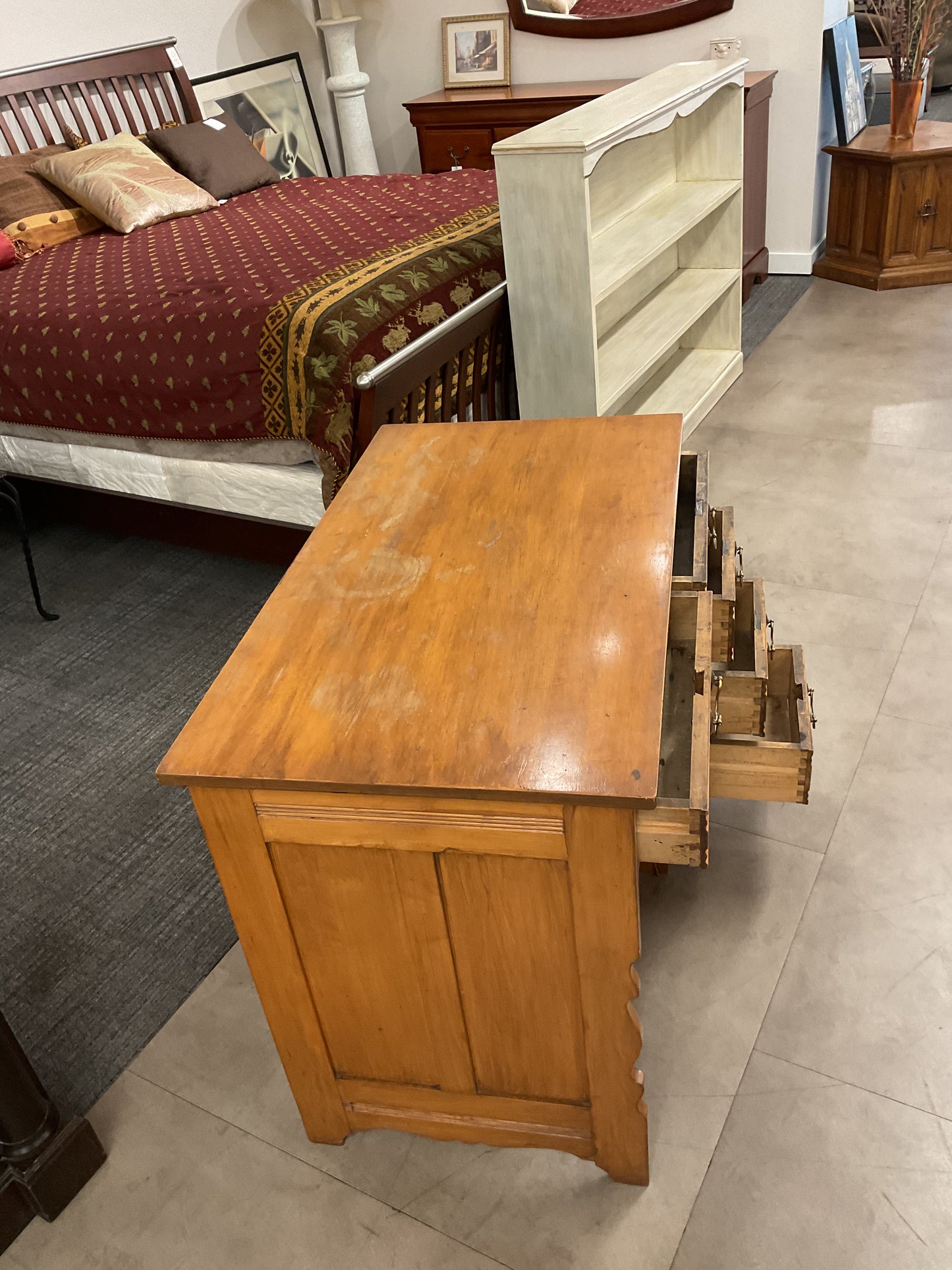 Luke 4 Drawer Desk