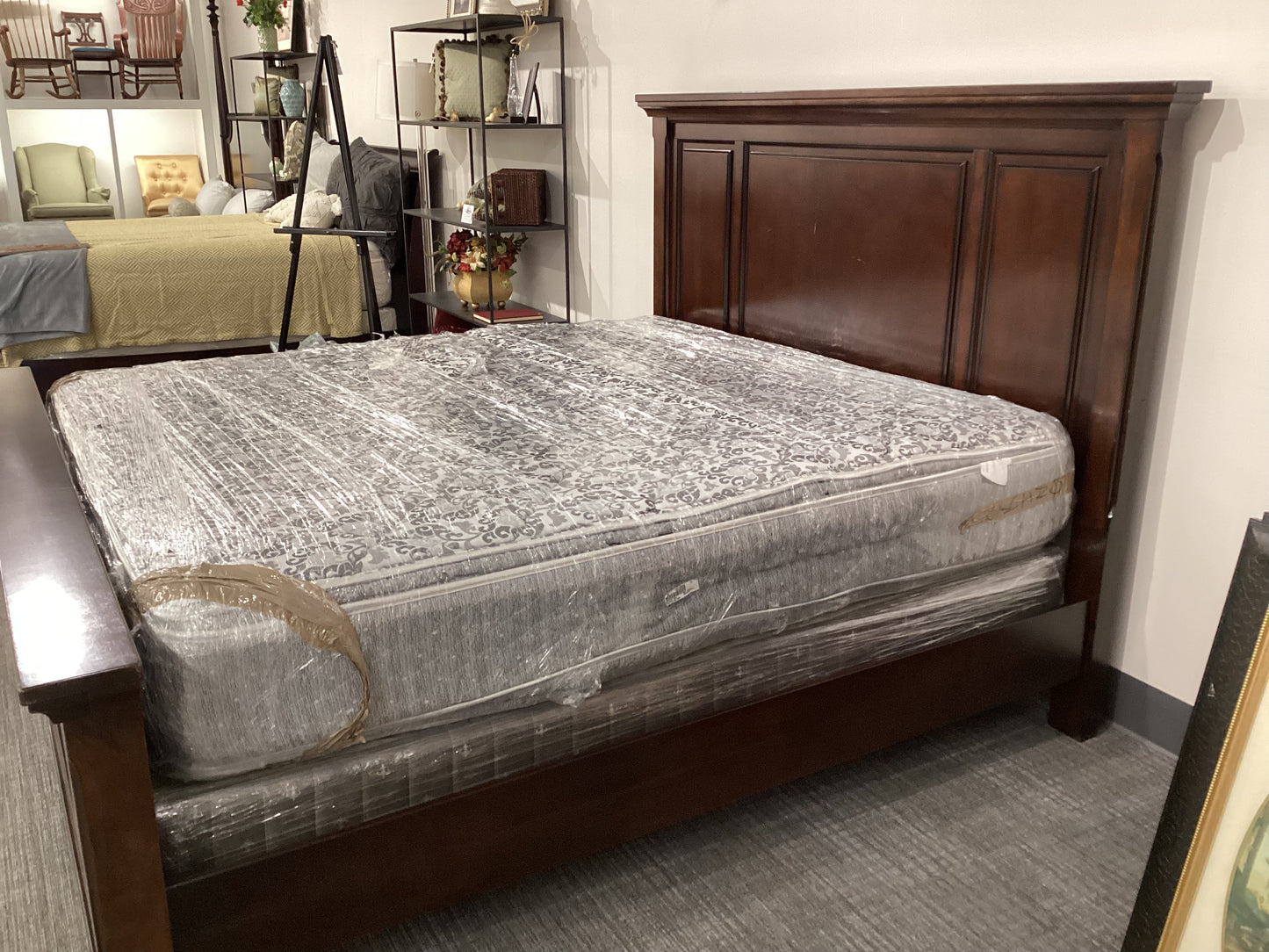 Ashley king bed frame