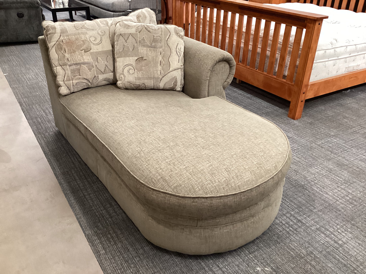 Sage Chaise