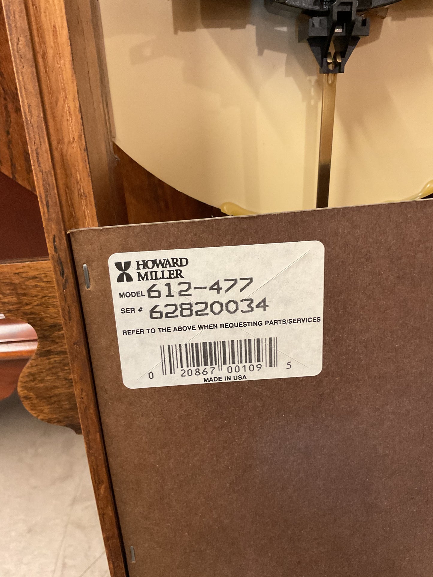 H&M Wood Clock