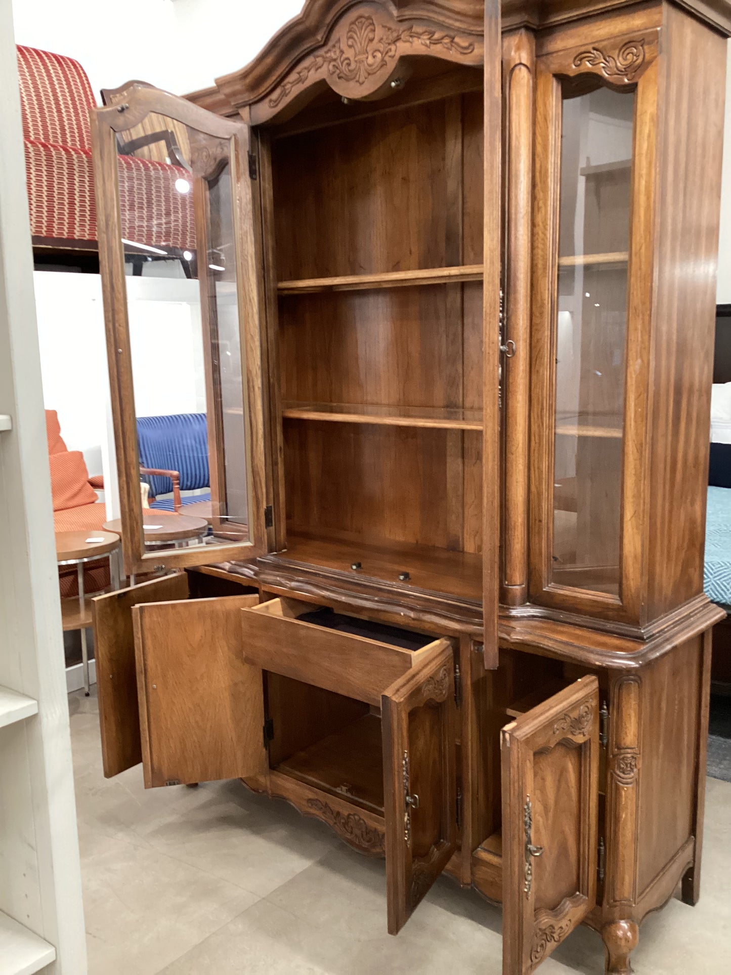 Vintage Dining Hutch