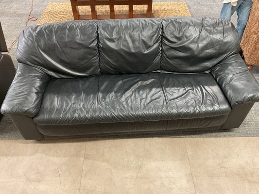The basement sofa