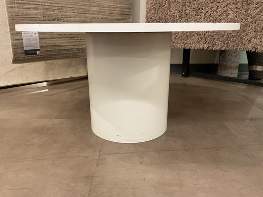 White Veneer Table