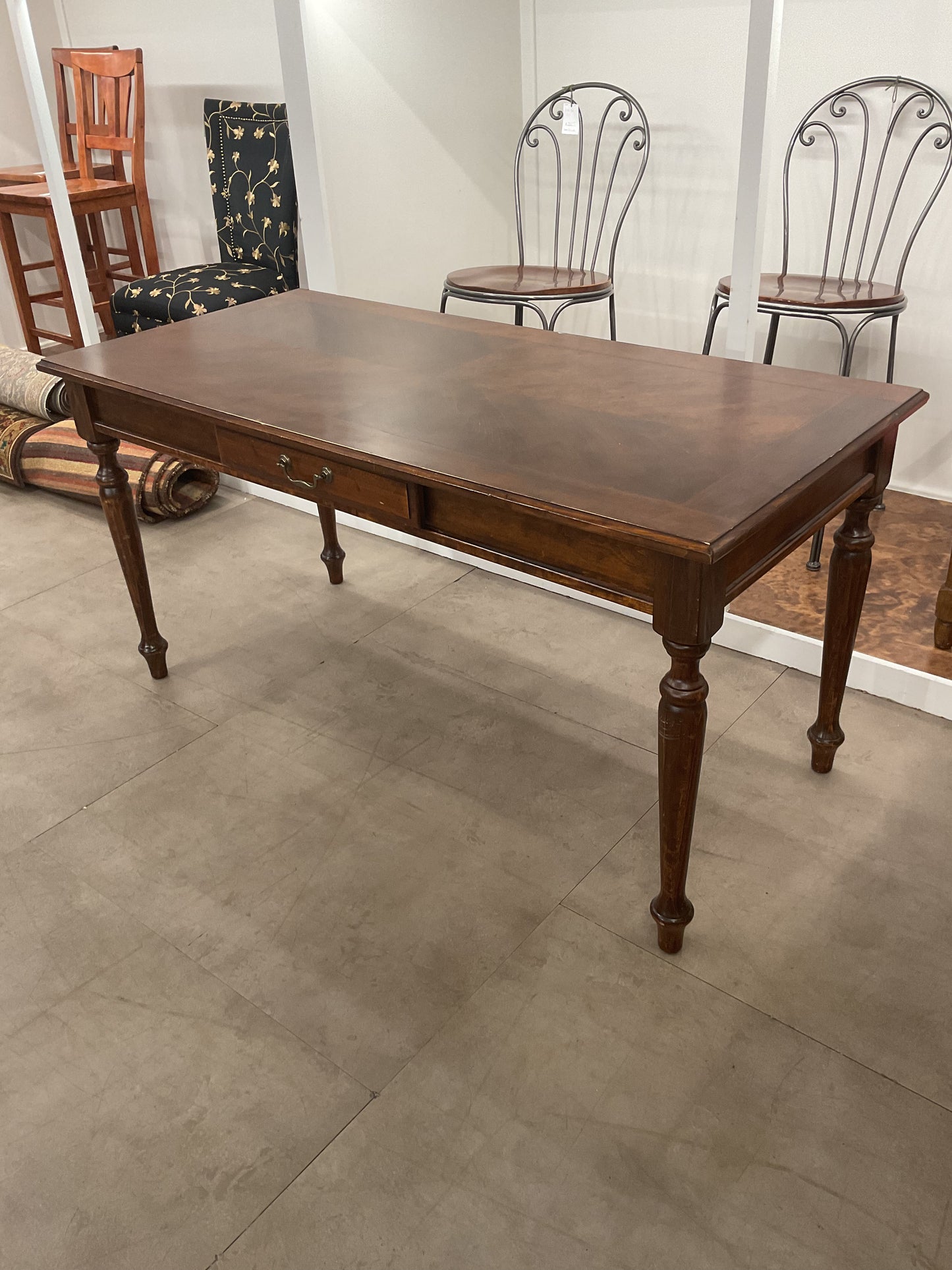 Marbled Wood Desk