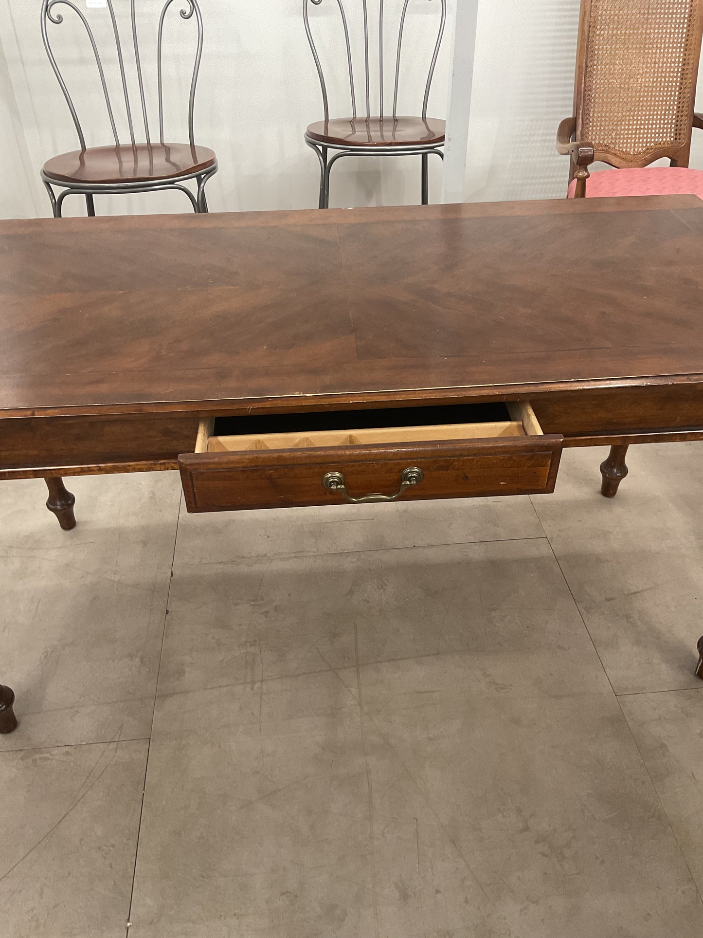 Marbled Wood Desk
