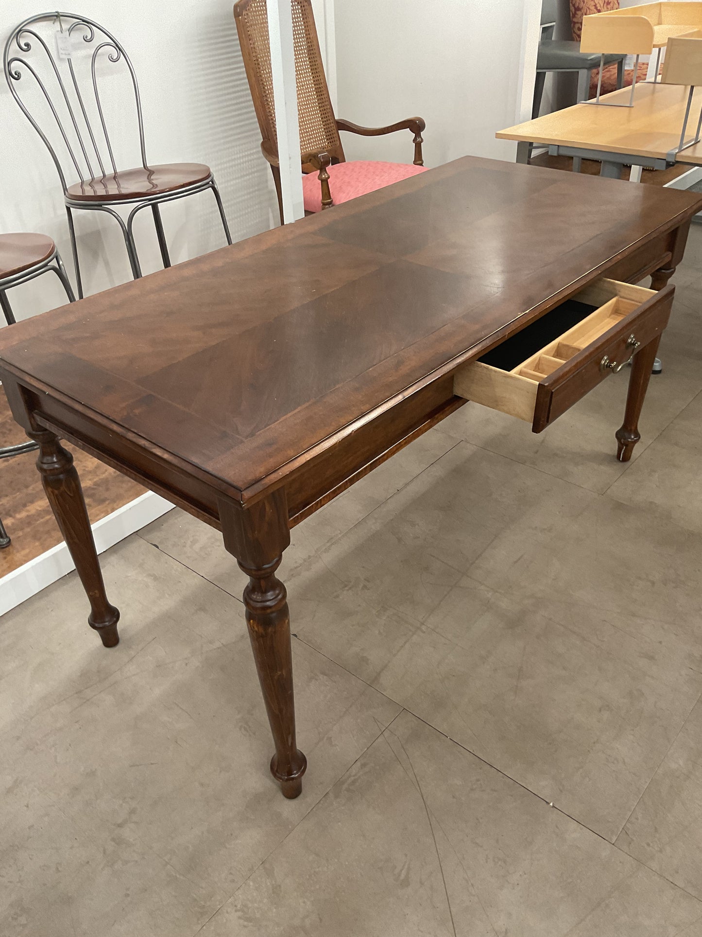 Marbled Wood Desk