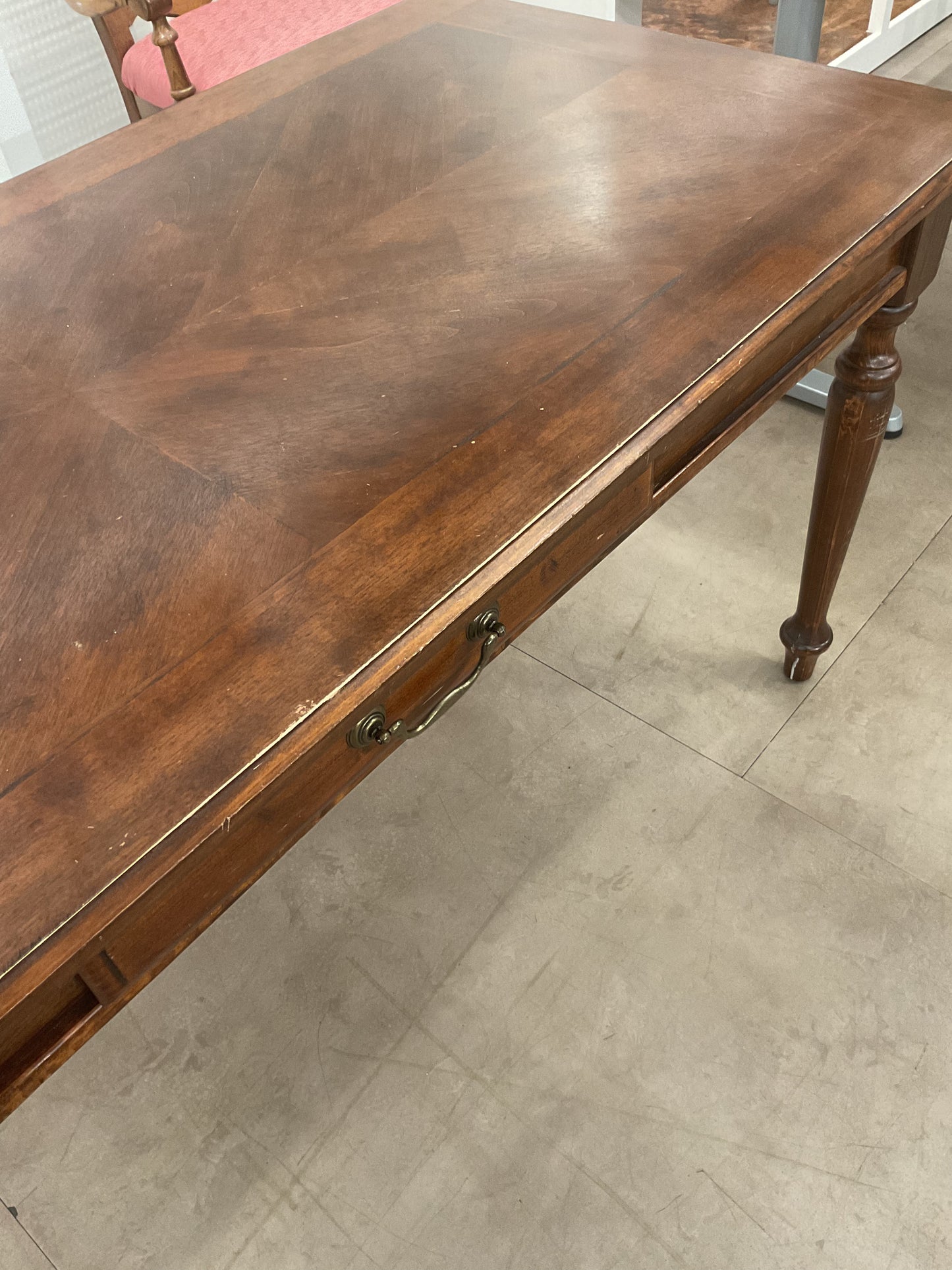 Marbled Wood Desk