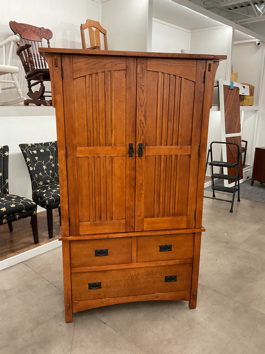 Winter Cabin Armoire