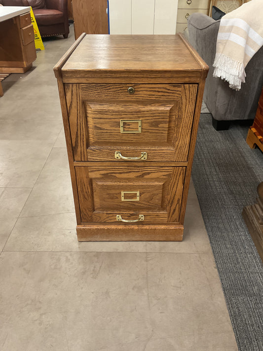 Ollie’s Oak file cabinet