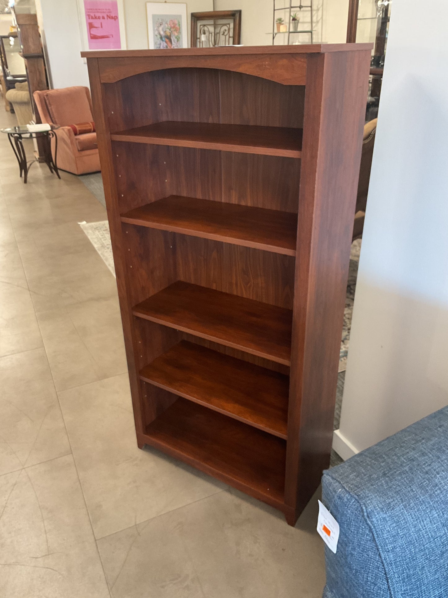 Red Wood Bookcase