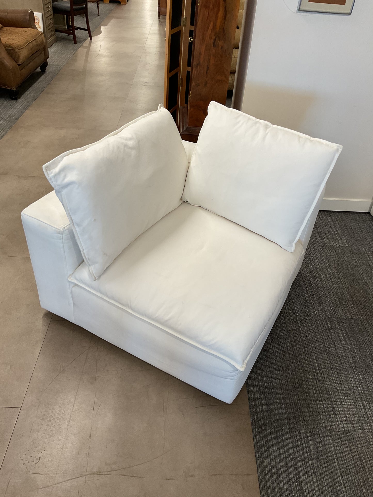 Cloudy Day Corner Chair