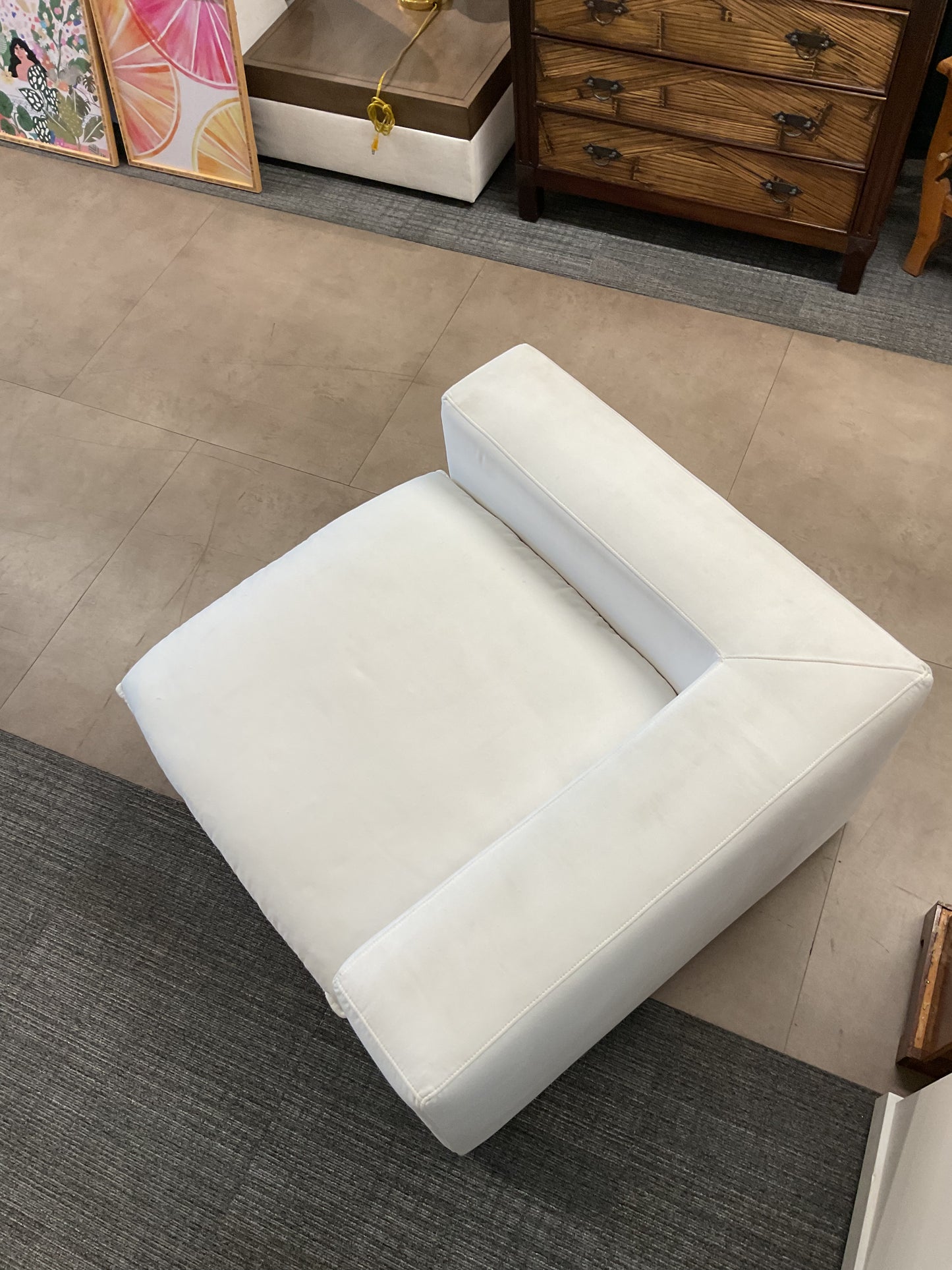 Cloudy Day Corner Chair