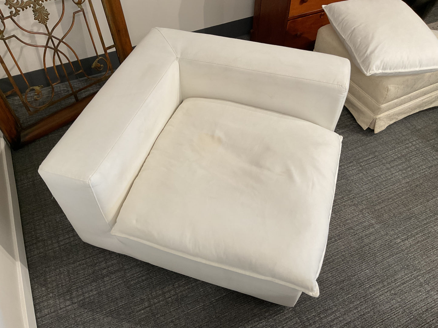 Cloudy Day Corner Chair