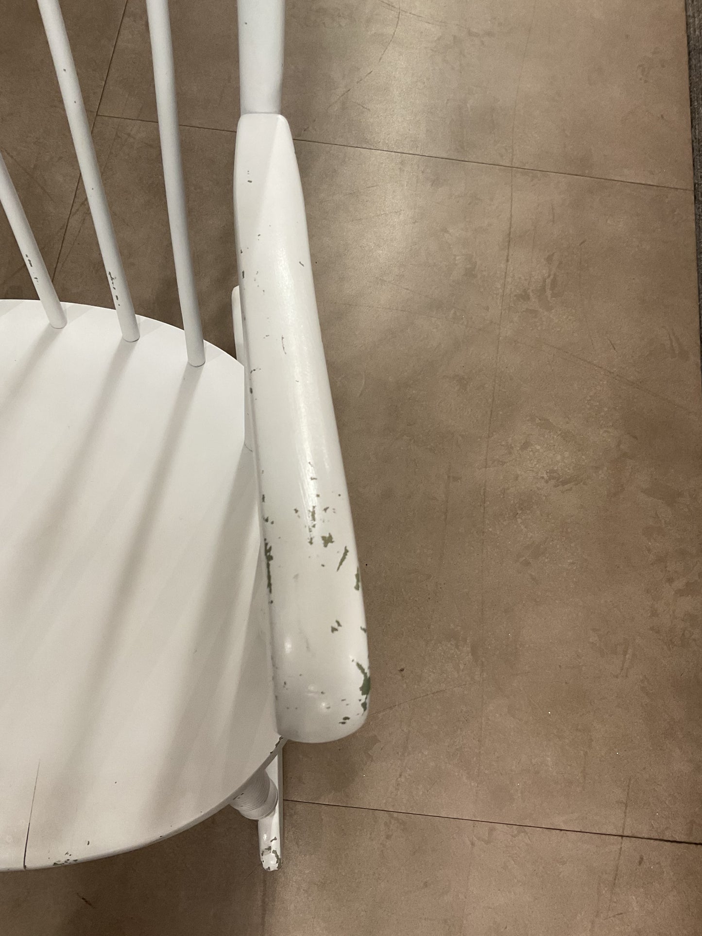 Painted White Rocker