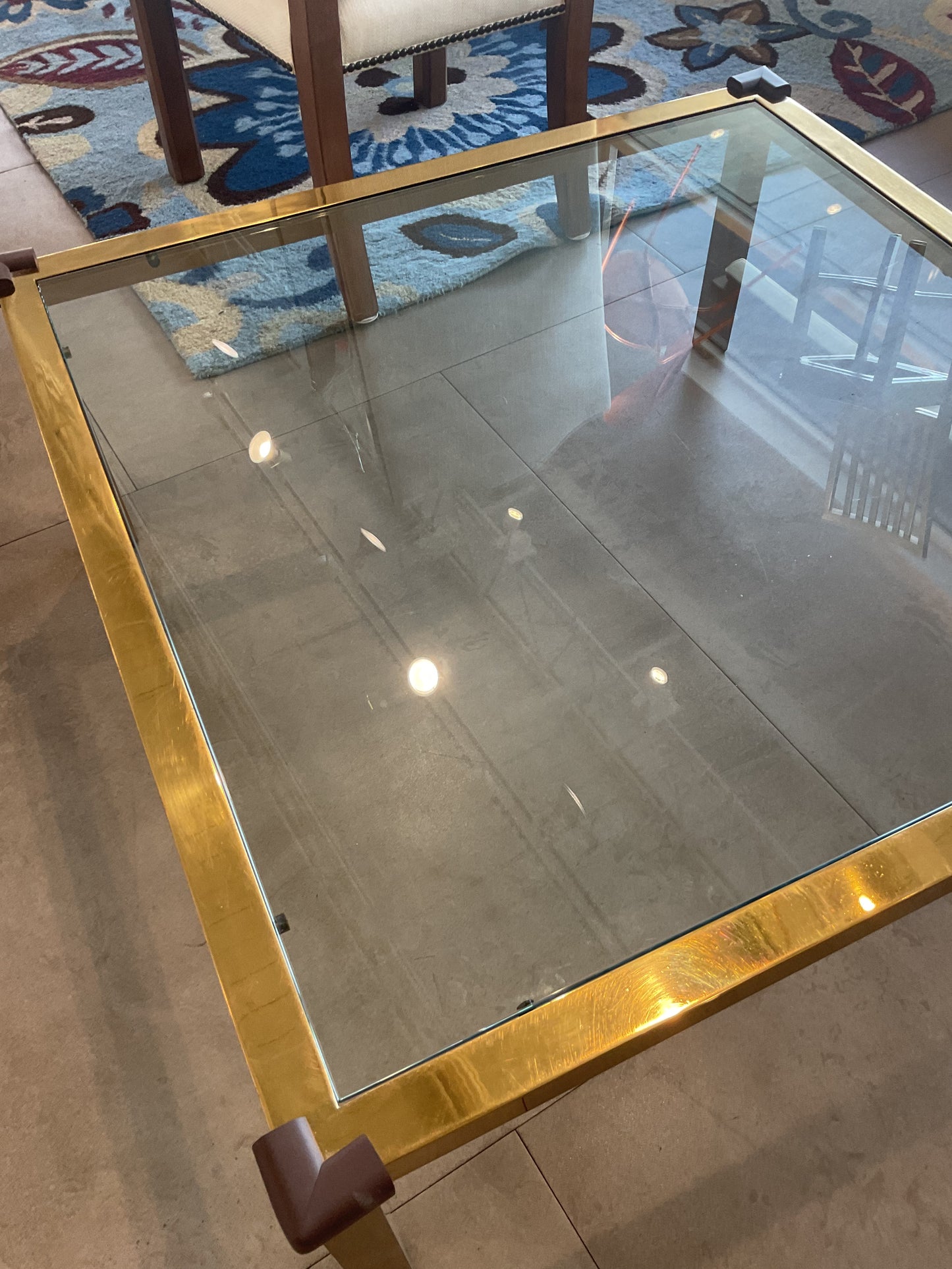 Gold Coffee Table