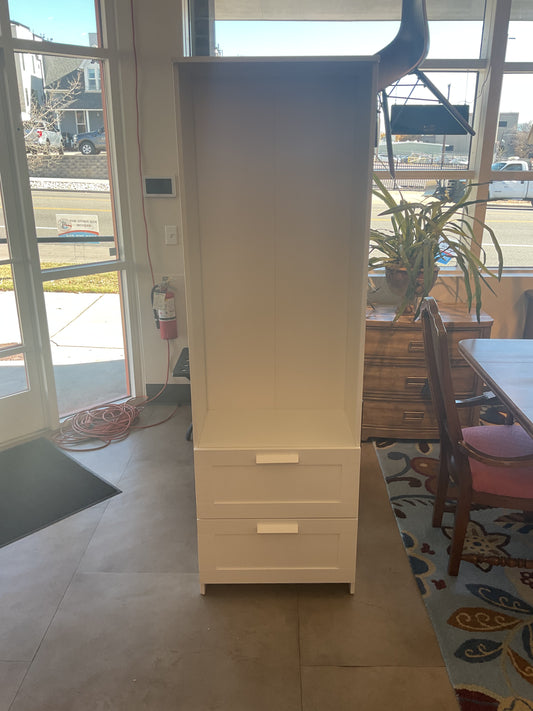 Tall White Cabinet